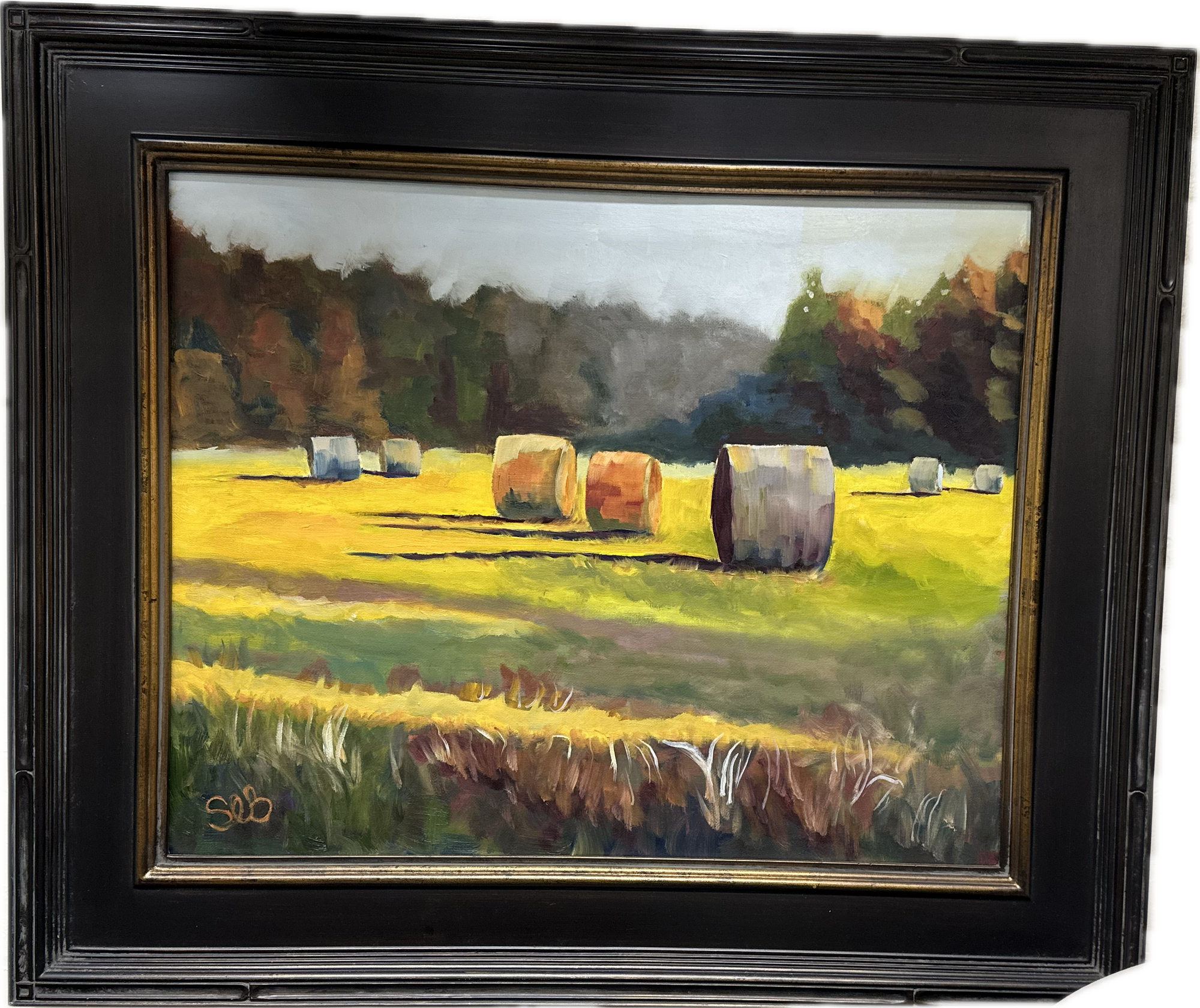 Hay Bale! (framed)