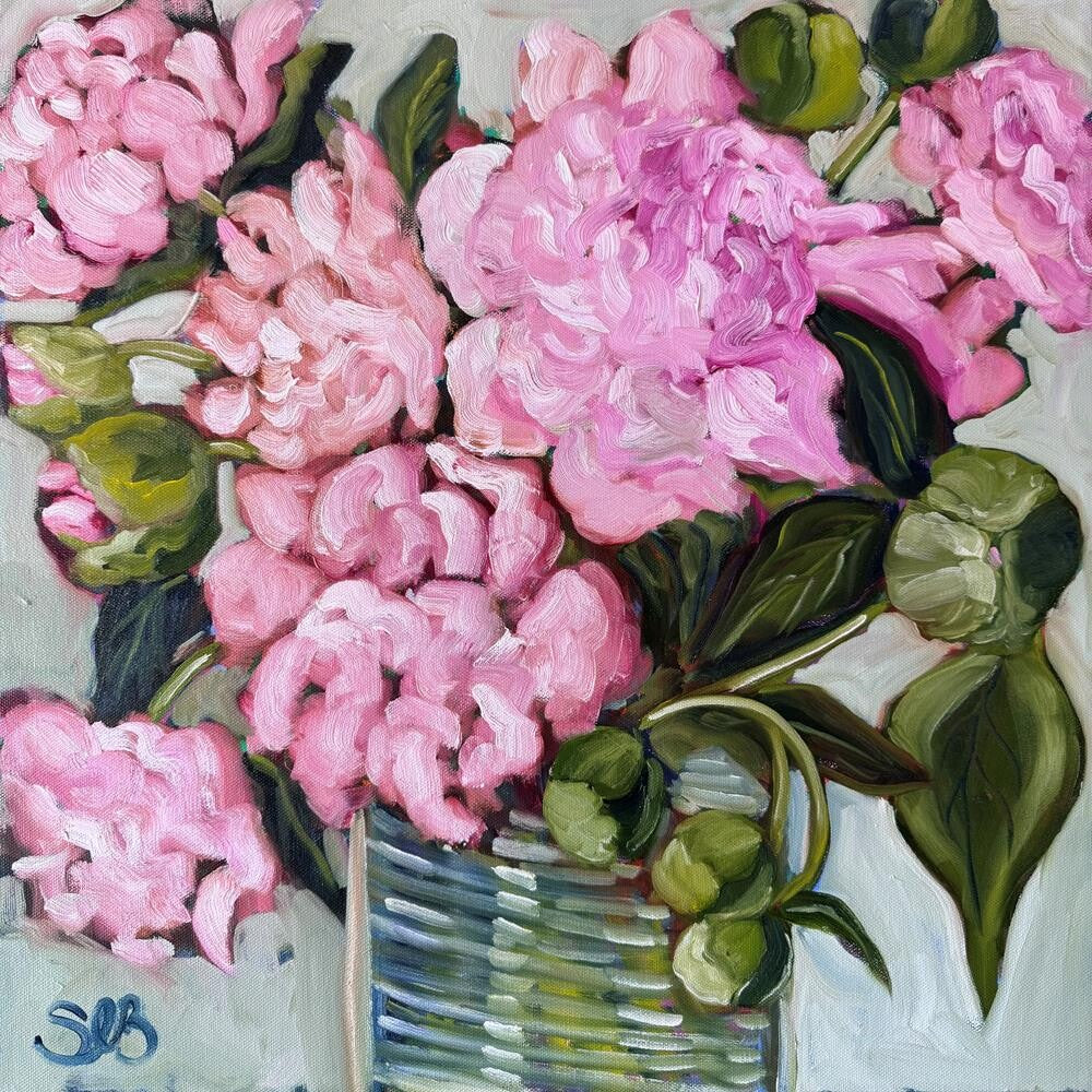 The Last Peonies of Spring (framed)